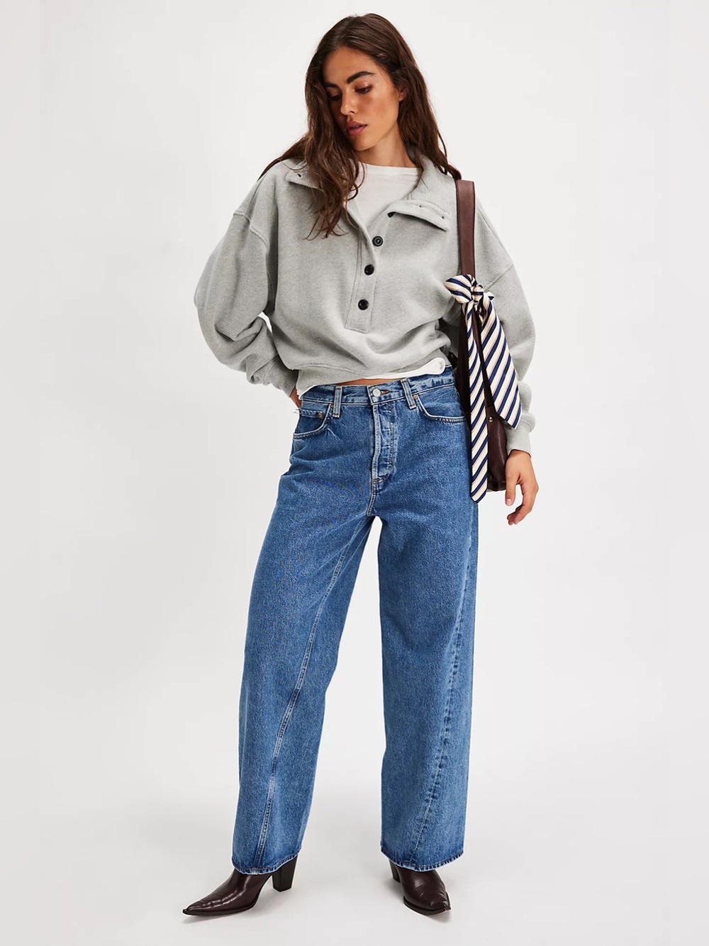 Agolde Twist Low-Slung Baggy Jean - size 25